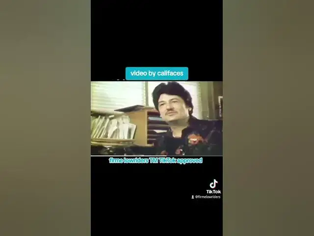 Video thumbnail for video by califaces  the beginning of  lowrider magazine  firme Lowriders TM TikTok Approved