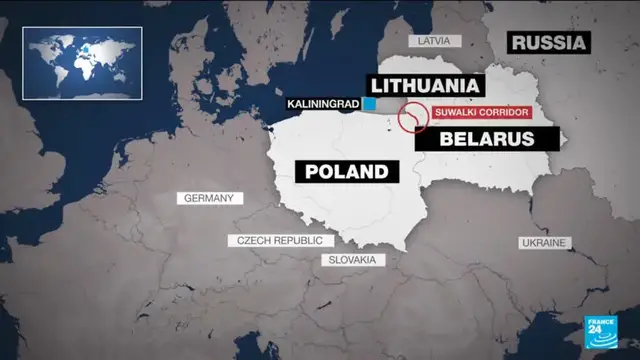 Video thumbnail for Poland fears Ukraine war could spill over