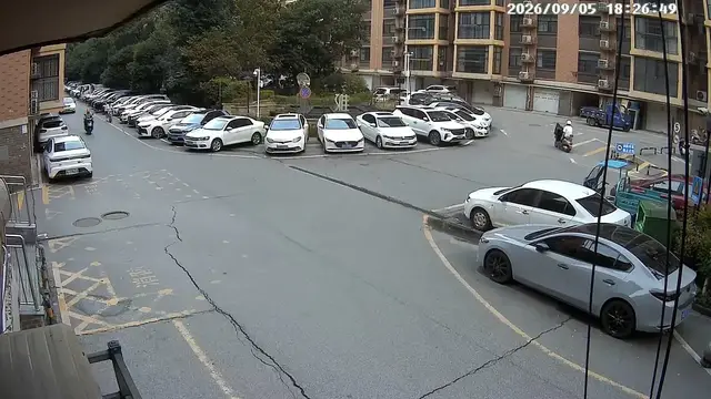Video thumbnail for Motorcycle Rider Crashes After Car Hits Them at Hunan Intersection