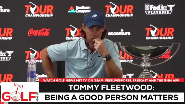 'Video thumbnail for Tommy Fleetwood: Being a good person is important'