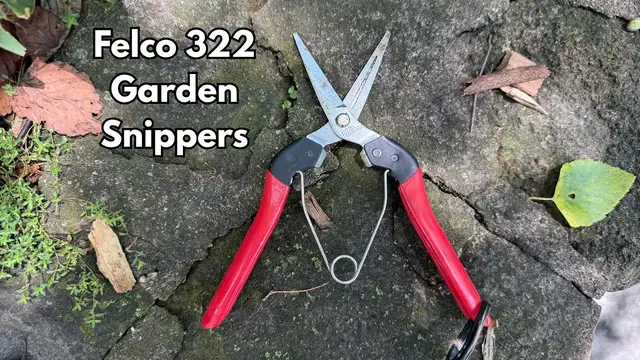 'Video thumbnail for Excellent Garden Snippers that are Affordable - Felco 322'