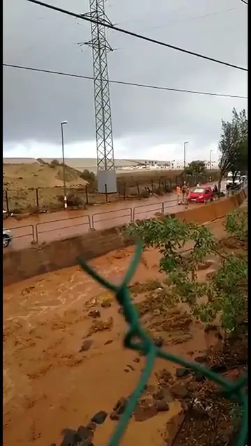 Video thumbnail for Regen am 18-09.22 auf Gran Canaria