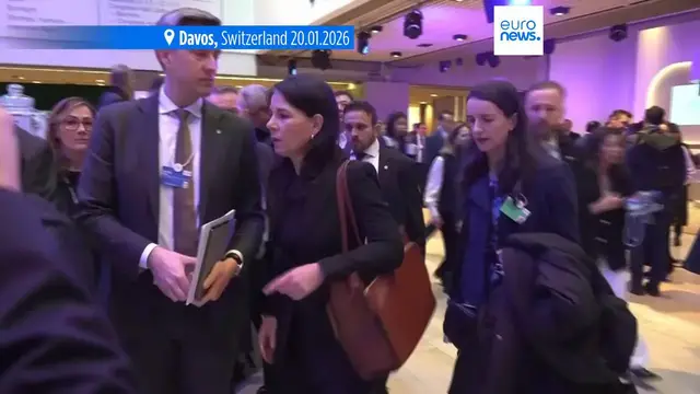 Video thumbnail for California governor urges Europe to grow 'backbone' and 'punch' back at Trump