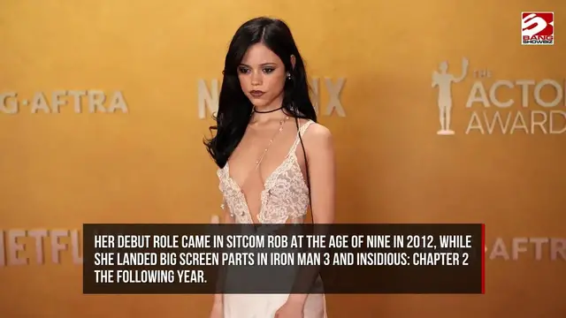 Video thumbnail for Jenna Ortega went ‘all day without food or water’ on set as a child star