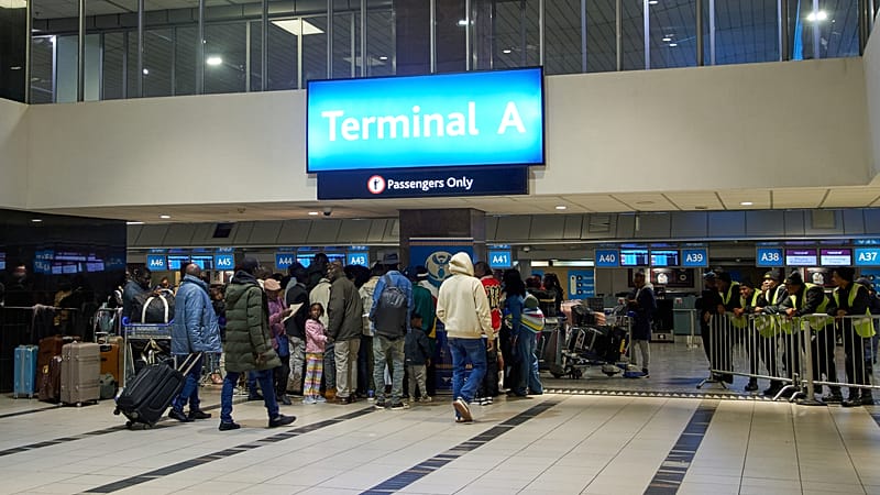 Video thumbnail for Nigerian nationals in South Africa repatriated amid growing anti-migrant tensions