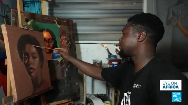 Video thumbnail for Nigerian artist transforms ordinary clay into intricate works of art
