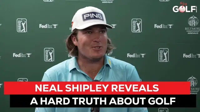 Video thumbnail for Neal Shipley shares a brutal truth about golf