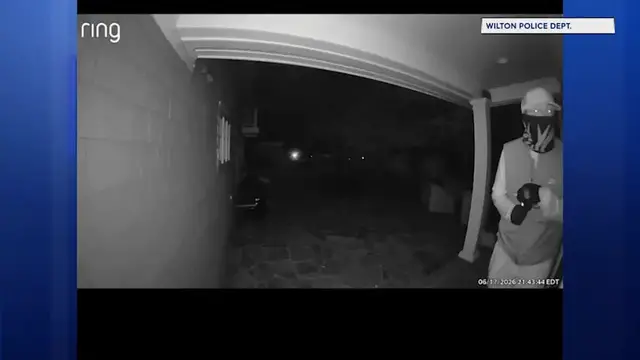 Video thumbnail for Wilton police search for person who attempted to break into home