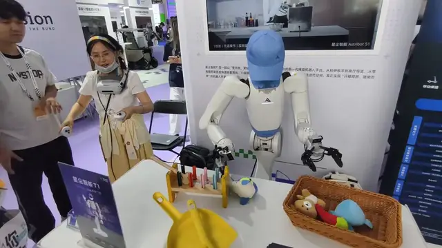 Video thumbnail for China: Astribot Humanoid Robot.