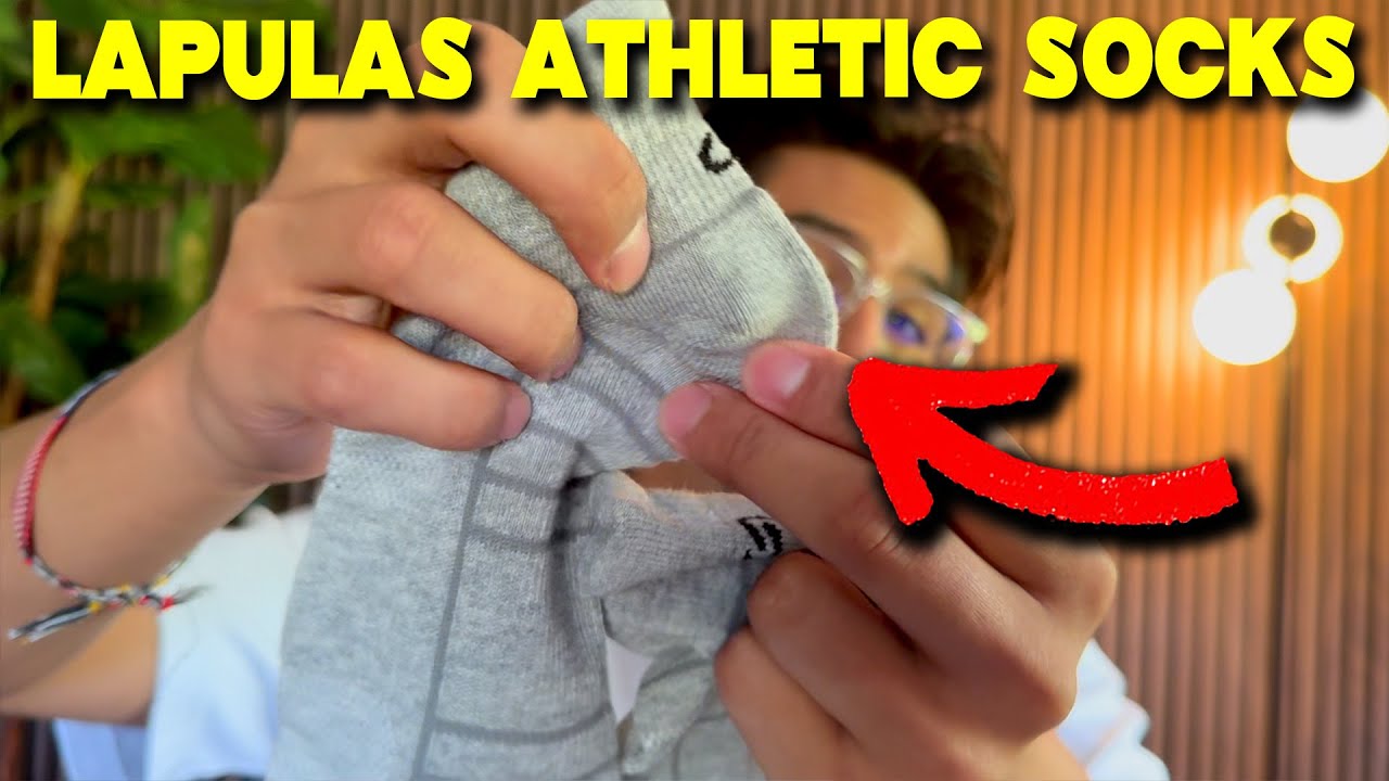 Video thumbnail for Lapulas Athletic Running Ankle Socks First Look
