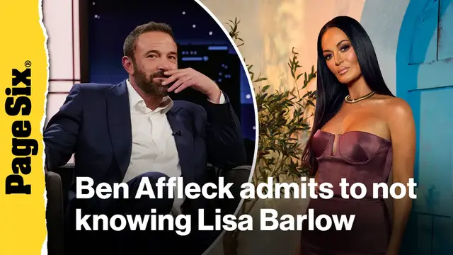 Video thumbnail for Ben Affleck doesn't know who Lisa Barlow is