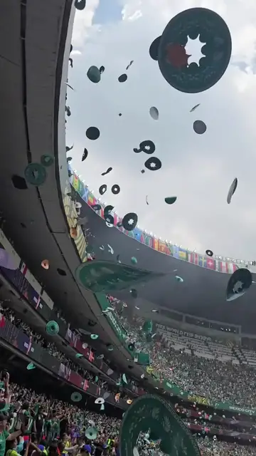 Video thumbnail for Sombreros Raining over Mexico City at World Cup Opener