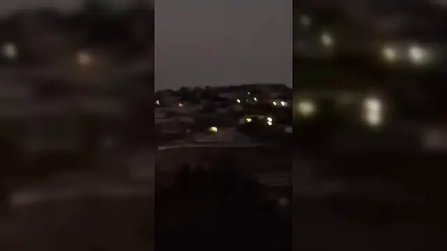 Video thumbnail for Lebanon: Wave Of Israeli Strikes Hit Southern Lebanon.