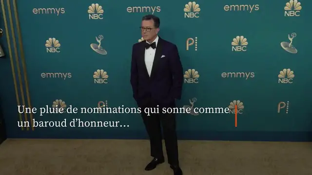 Video thumbnail for Le dernier pied de nez de Stephen Colbert à Donald Trump.