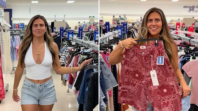 Video thumbnail for Couple Plan Fun Date Night Game Wearing Everything They Touch In Store