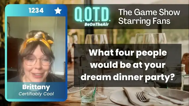 Video thumbnail for Our Favorite Answers: Elmo is one of Brittany's dream dinner guests!