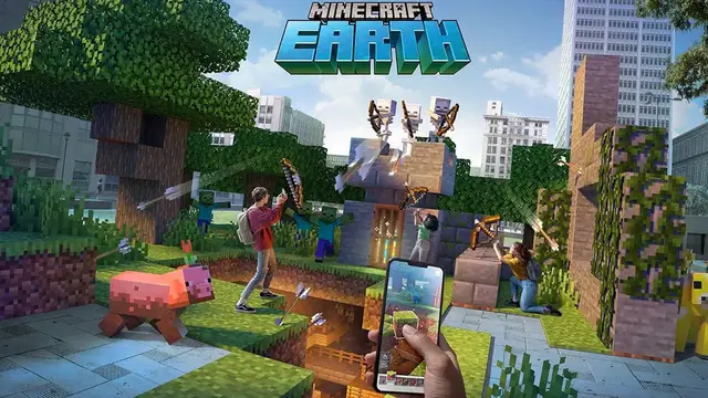 Video thumbnail for  Minecraft Earth Gameplay