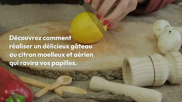 Video thumbnail for La Recette du Gâteau au Citron Moelleux et Facile