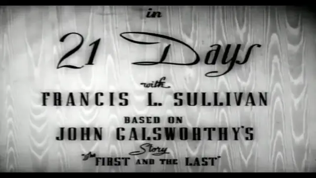 Video thumbnail for 21 Days Together (1940)