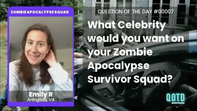 Video thumbnail for Emily's dream zombie apocalypse duo? The Rock and Scott Disick!