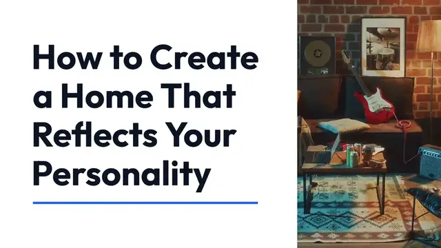 Video thumbnail for Personalize Your Home Style
