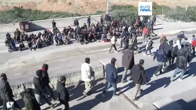 Video thumbnail for Over 1,000 migrants have arrivied in Crete in December