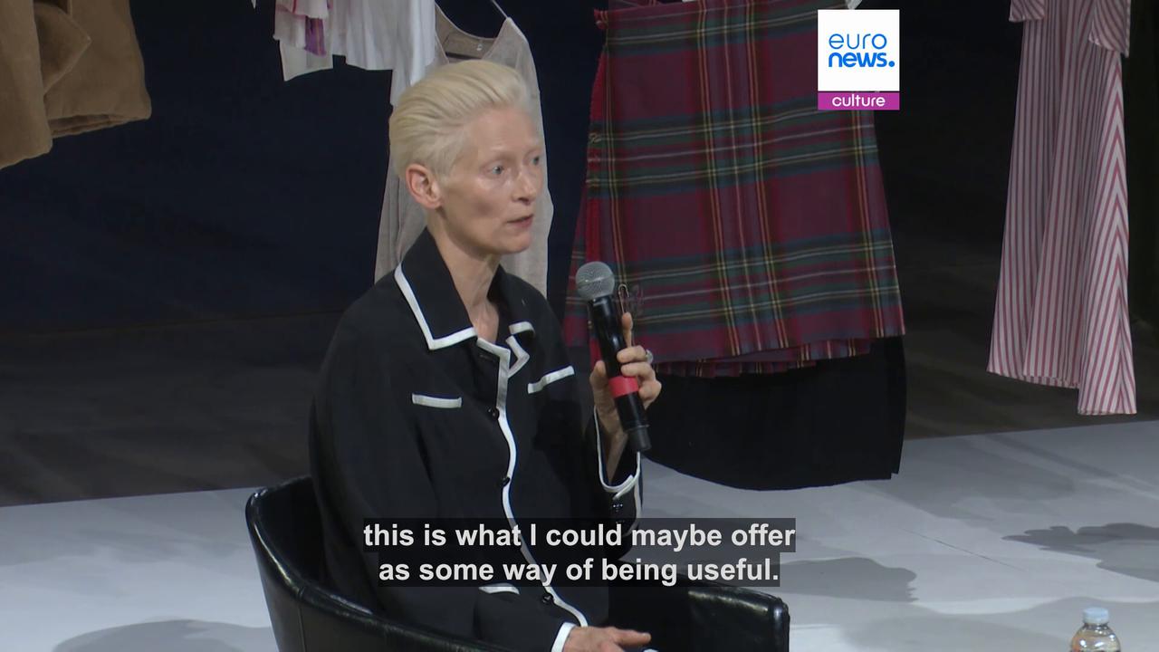 Video thumbnail for 'Ongoing': Tilda Swinton's intimate revelations on her art and close collaborations