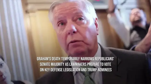 Video thumbnail for Trump Ally Senator Lindsey Graham Dies At 71.
