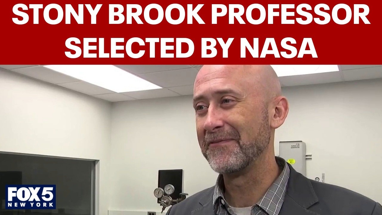 Video thumbnail for Stony Brook professor will be on Artemis IV team
