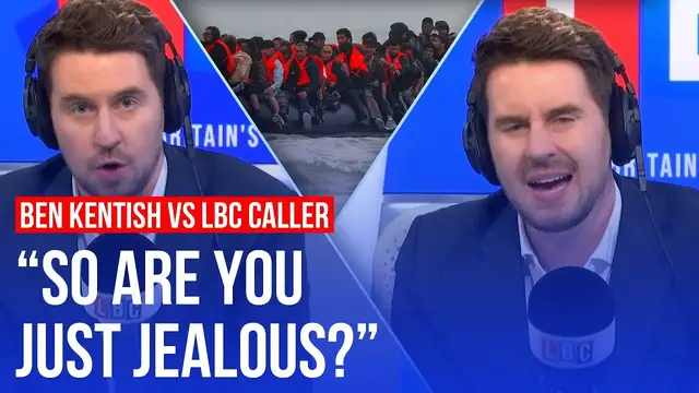 'Video thumbnail for LBC caller complains about immigrants... but wants to emigrate'