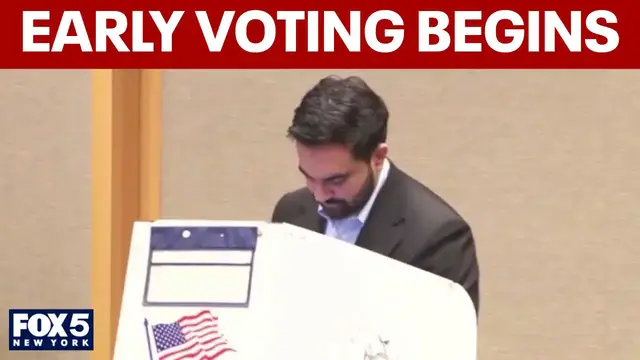 Video thumbnail for Early voting begins today in New York and New Jersey: What to know