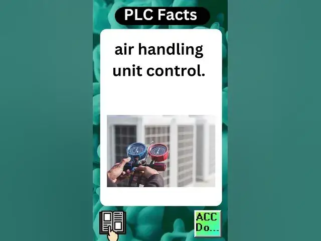 Video thumbnail for PLC Facts - critical in HVAC industry...