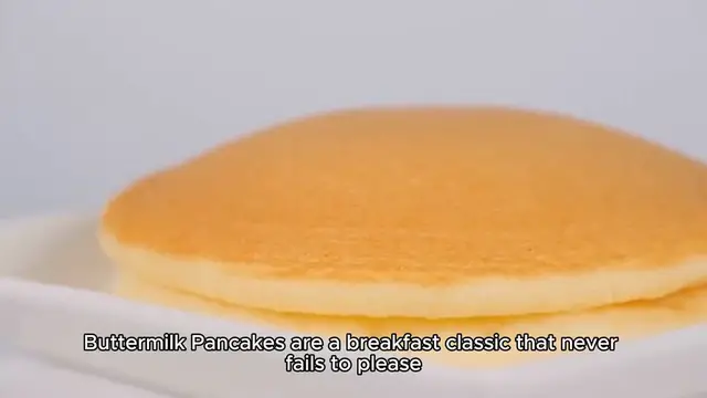 Video thumbnail for Buttermilk Pancakes