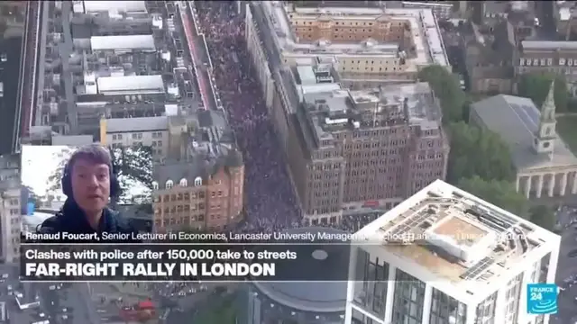 'Video thumbnail for 'Violence, hooliganism, fraud: Far-right populist Nigel Farage regards Tommy Robinson as too fringe''