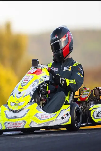 'Video thumbnail for Greatest distance go-karting in 24 hours - 1,644.53 km (1,021.86 miles) by Chris Pedlingham'
