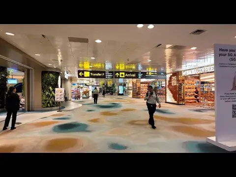 Video thumbnail for Singapore Changi Airport Arrival Step by Step (Immigration, Bags, Customs)