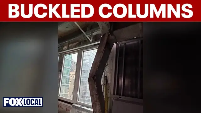Video thumbnail for Inside NYC building buckle: Structural engineer breaks down emergency evacuation