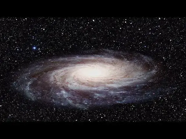 Video thumbnail for 4K Galaxy spinning in space