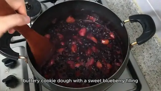 Video thumbnail for Blueberry Pie Cookies