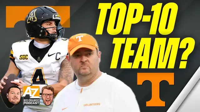 Video thumbnail for A to Z Sports - Tennessee Volunteers: vols football expectations, recruiting news, and espn fpi projections