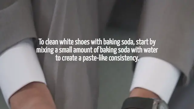 Video thumbnail for How To Clean White Shoes With Baking Soda