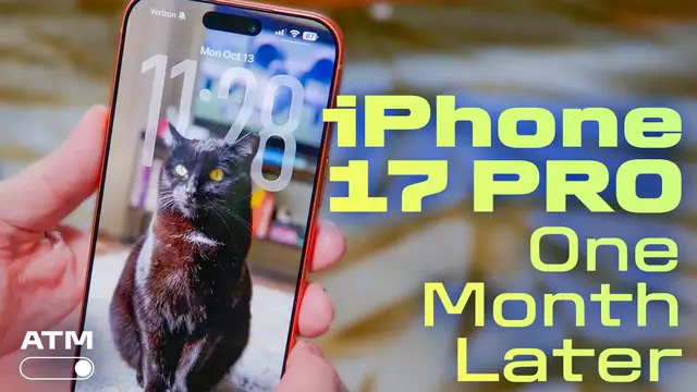 'Video thumbnail for One Month Later: The iPhone 17 Pro Strikes Back'