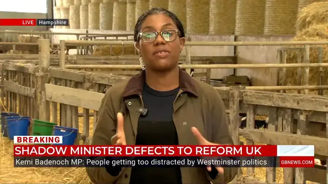 'Video thumbnail for WATCH: Kemi Badenoch grilled by GB News on Danny Kruger's defection to Reform'