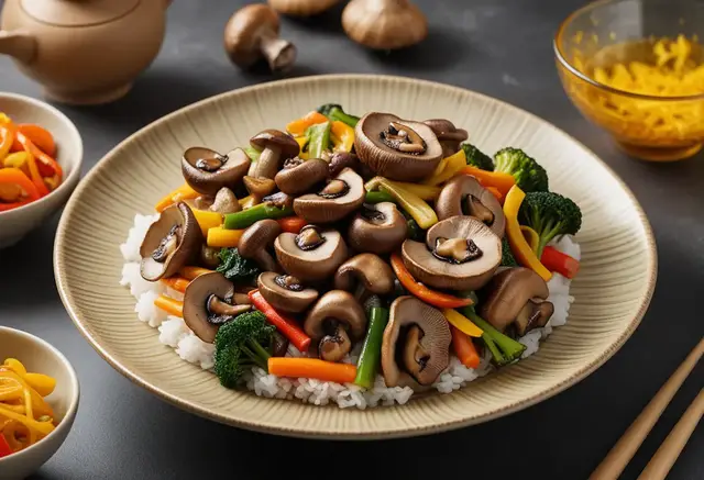 Video thumbnail for Shiitake Mushroom Stir-Fry