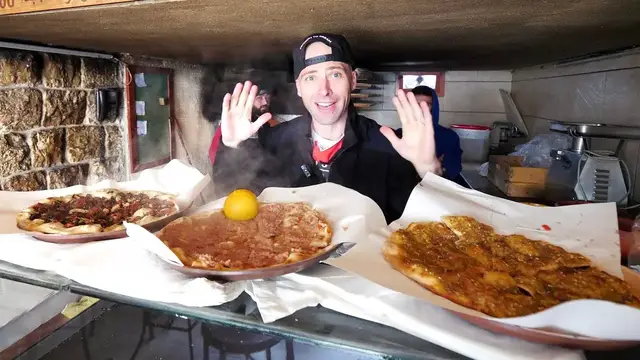 Video thumbnail for Lebanon FOOD TOUR of Deir Al Qamar - Traditional Food + Ottoman Town Tour in Lebanon!
