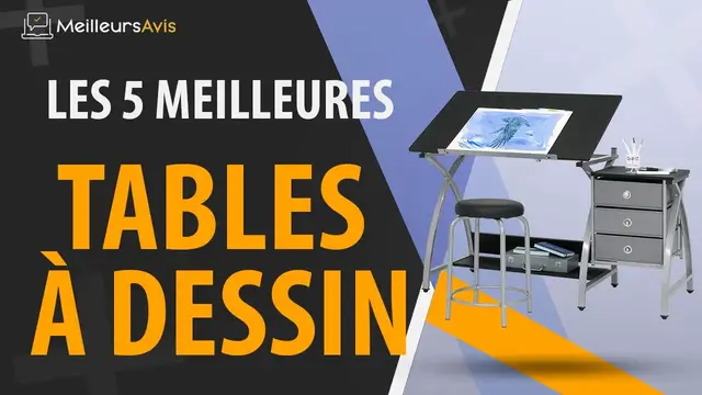 Video thumbnail for ⭐️ MEILLEURE TABLE À DESSIN - Avis & Guide d'achat (Comparatif 2021)