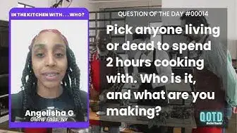 Video thumbnail for Angelisha would have a gas cooking with Chrissy Teigen. Hilarious!