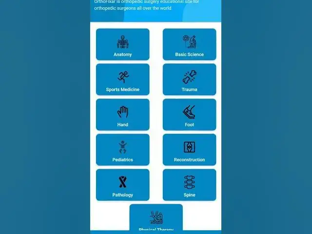 Video thumbnail for Orthofixar Orthopedic App