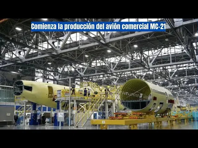 Video thumbnail for Comienza la producción comercial del MC-21; el SJ-100 completamente ruso volará en abril