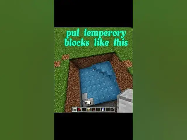 'Video thumbnail for Minecraft iron farm tutorial Bedrock/java #shorts #minecraft #ironfarm #gaming'